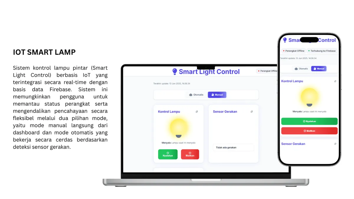 IOT SMART LAMP | WEBSITE